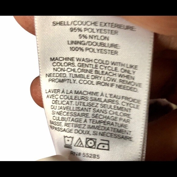 Y2K Express Jacket L Windbreaker Hood Zipper Reflective Outdoors Camping Walk - Picture 6 of 7